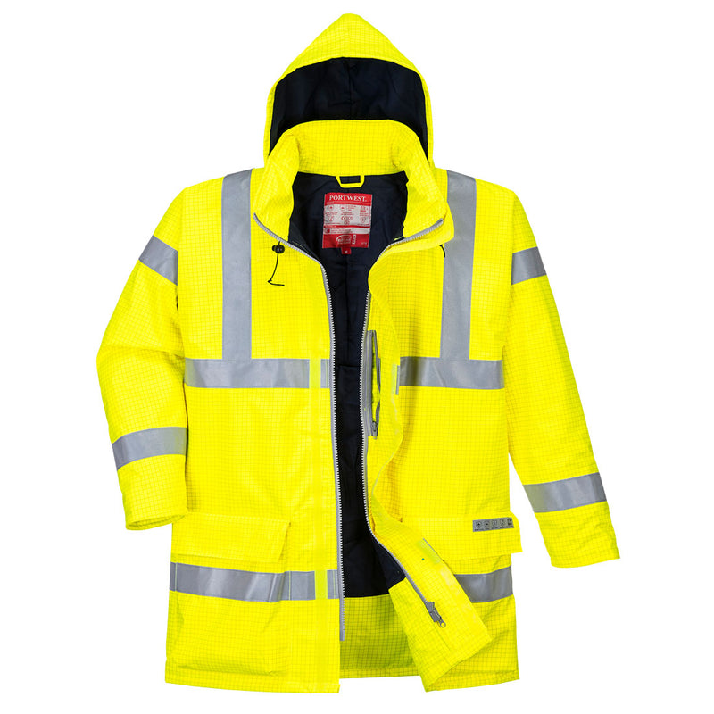 S778 - Bizflame Rain Hi-Vis Antistatic FR Jacket