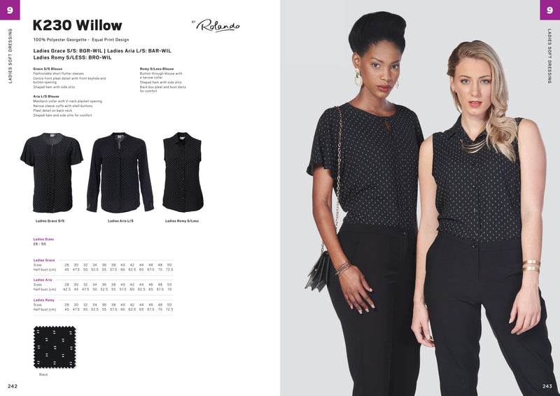 Willow K230 L/S Blouse