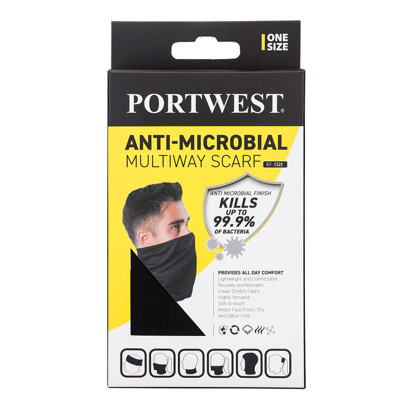 CS25 - Anti-Microbial Multiway Scarf