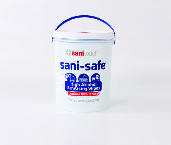 Sani-Safe 1000 sheet 80% alcohol