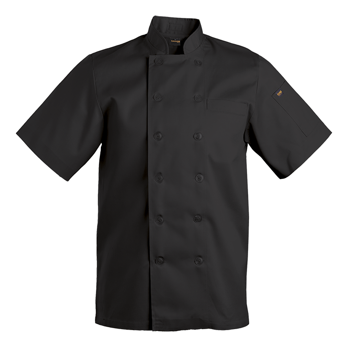 Mens Savona Short Sleeve Chef Jacket