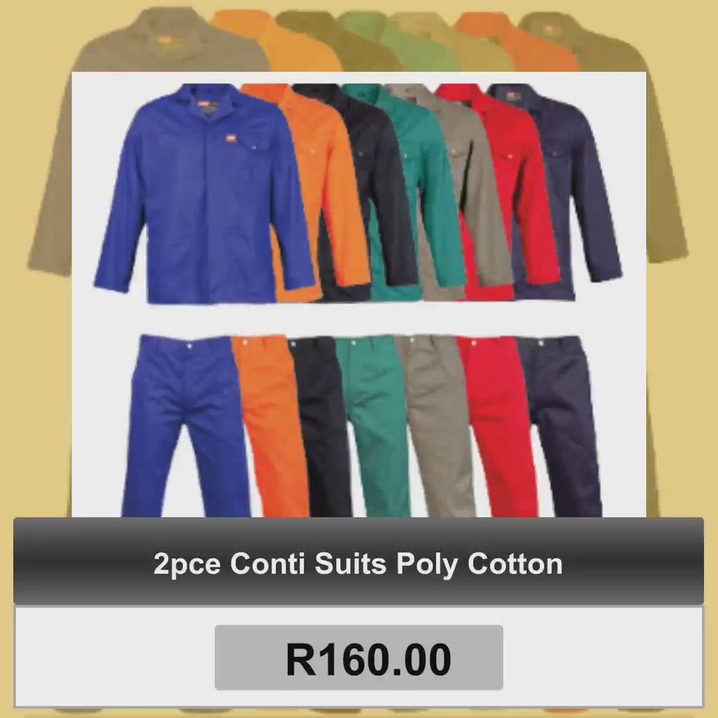 2pce Conti Suits Poly Cotton by@Vidoo