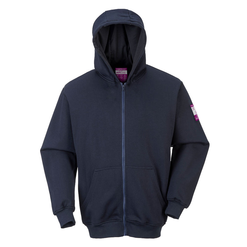 FR81 - FR Zip Front Hooded Sweatshirt