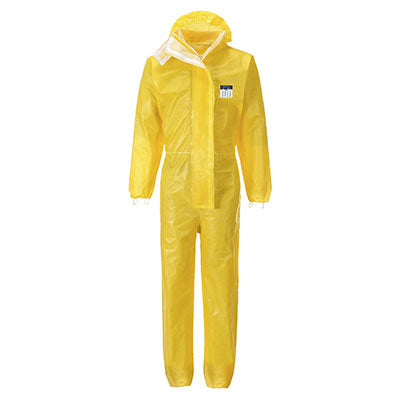 ST70 - BizTex Microporous Coverall Type 3/4/5/6 Yellow